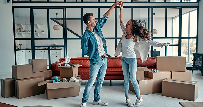 happy couple with storage facilities delaware 